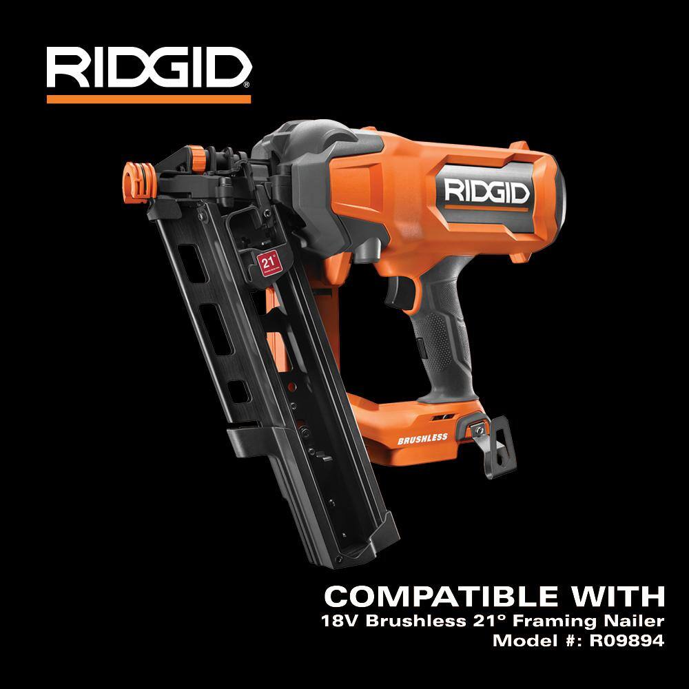 RIDGID 21° Extended Capacity Magazine