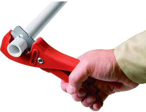 RIDGID 1/8 in. - 1-5/8 in. PC-1250 PEX and Vinyl Tubing Cutting Tool, Single Stroke Scissor Style Cut with Reversible Blade