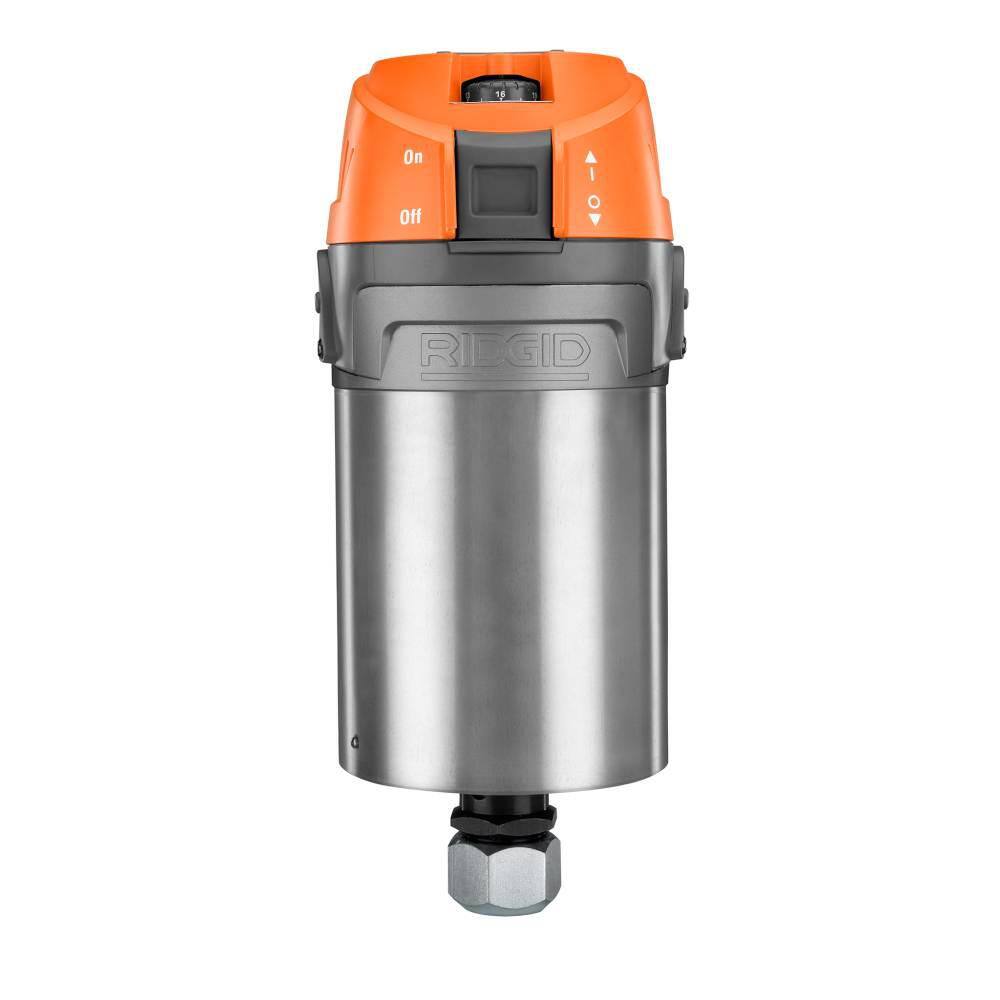RIDGID 11 Amp 2 HP 1/2 in. Heavy-Duty Fixed and Plunge Base Corded Router