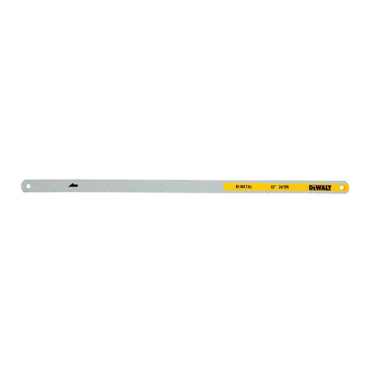 DEWALT  12 in. 24-TPI Bi-Metal Hacksaw Blade (2-Pack)