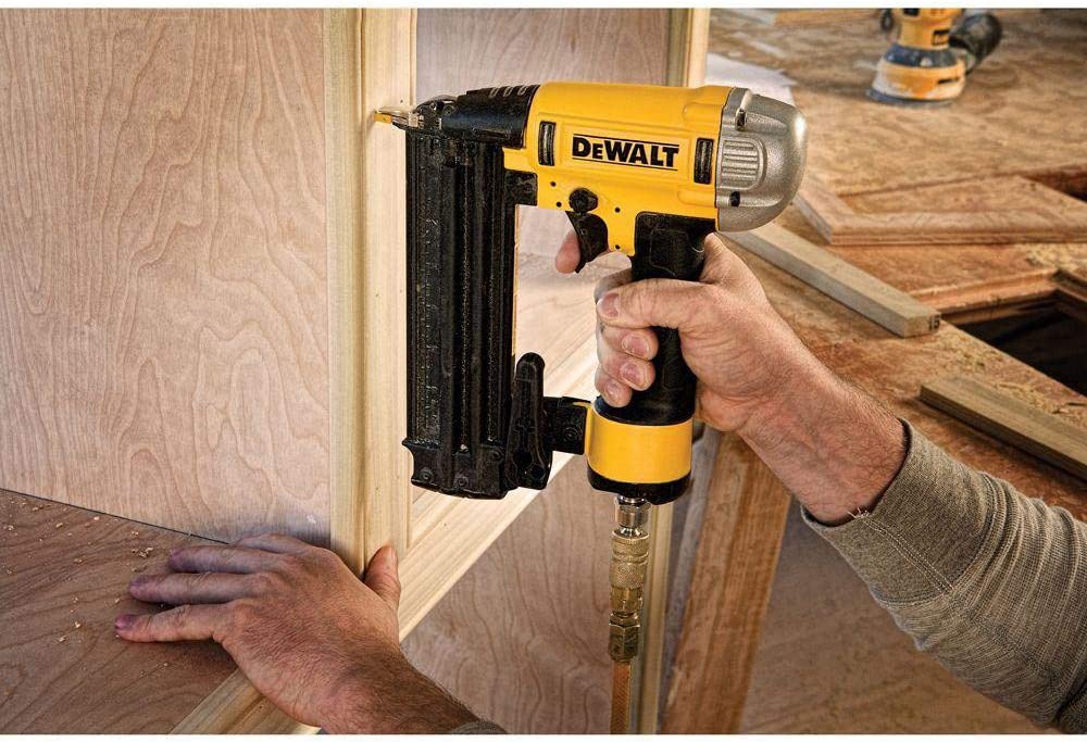 DEWALT 18-Gauge Pneumatic Corded Brad Nailer