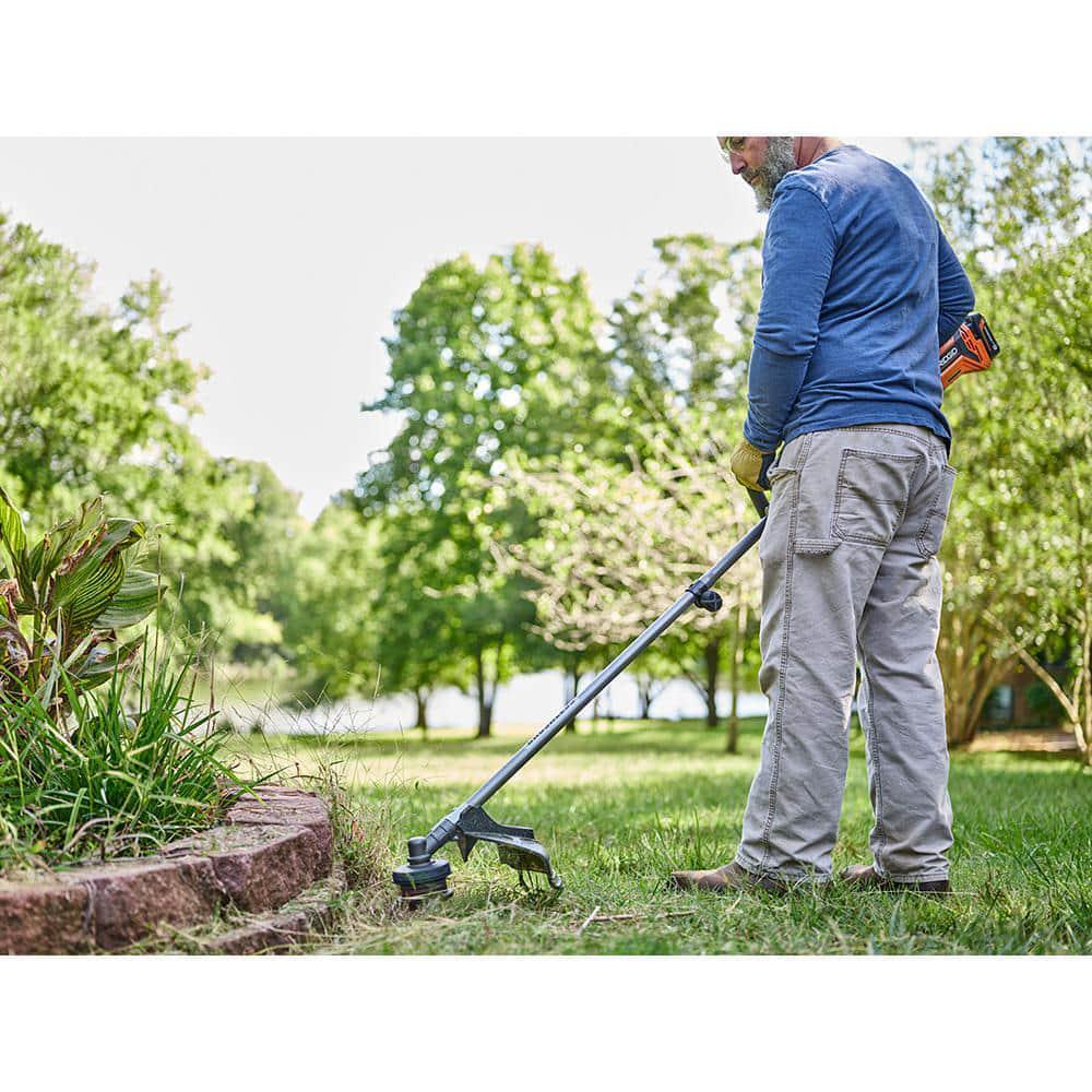 RIDGID 18V Brushless 14 in. Cordless Battery String Trimmer (Tool Only)