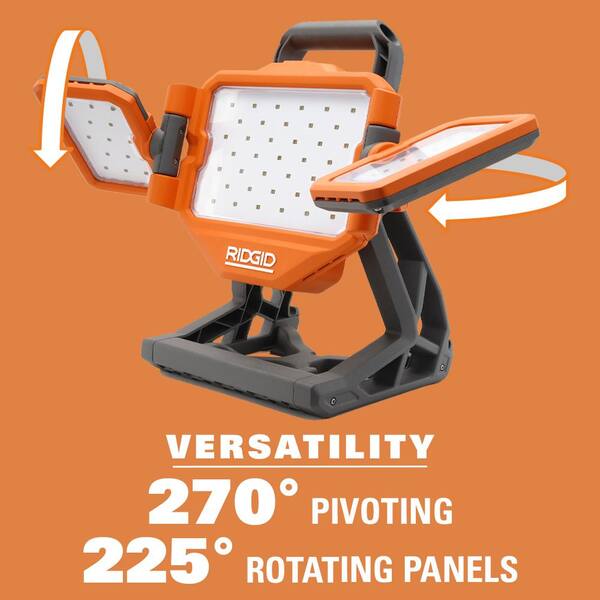 RIDGID 18V Cordless Hybrid LED Panel Light (Tool Only)