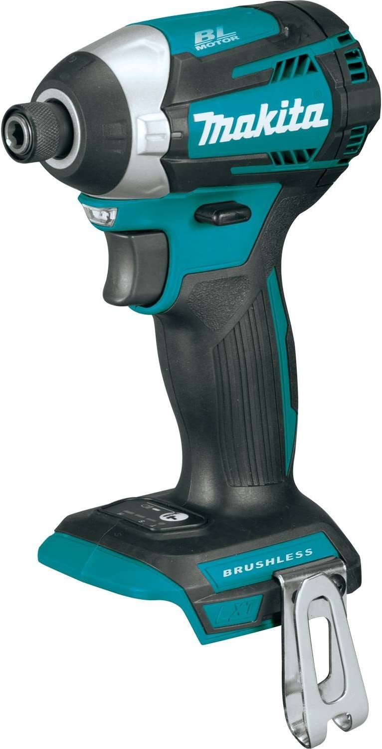 Makita 18V LXT Lithium-Ion Brushless 1/4 in. Cordless Quick-Shift Mode 3-Speed Impact Driver (Tool Only)