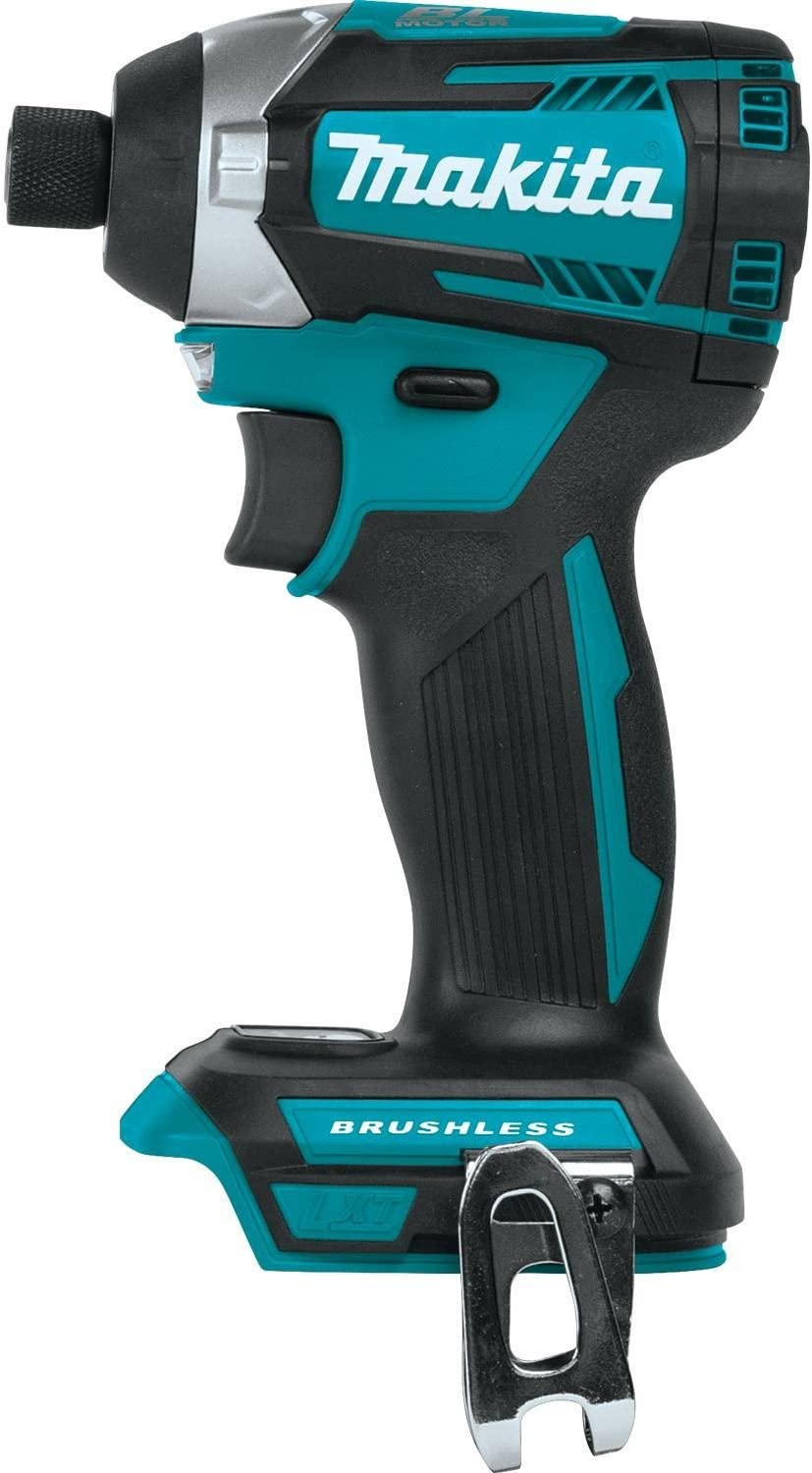 Makita 18V LXT Lithium-Ion Brushless 1/4 in. Cordless Quick-Shift Mode 3-Speed Impact Driver (Tool Only)