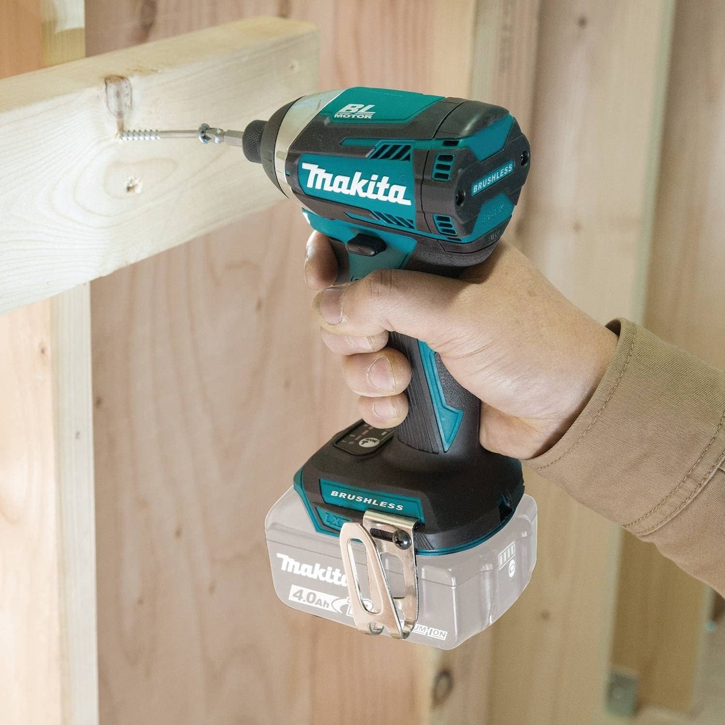Makita 18V LXT Lithium-Ion Brushless 1/4 in. Cordless Quick-Shift Mode 3-Speed Impact Driver (Tool Only)