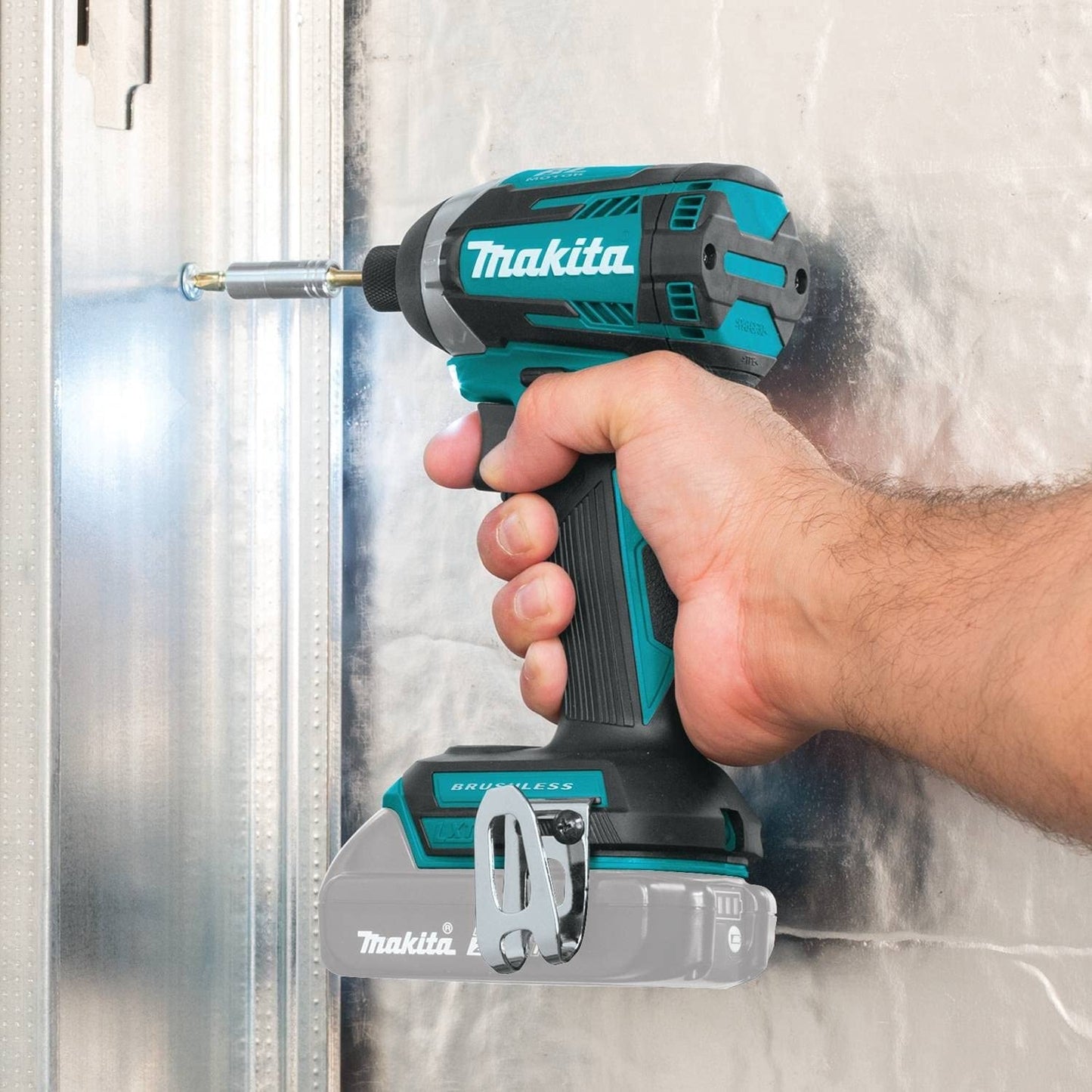 Makita 18V LXT Lithium-Ion Brushless 1/4 in. Cordless Quick-Shift Mode 3-Speed Impact Driver (Tool Only)