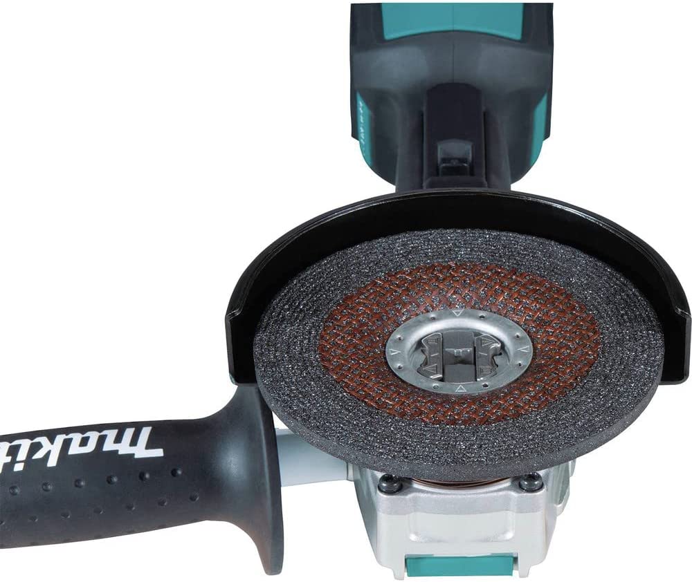Makita 18V LXT Lithium-Ion Brushless Cordless 4-1/2 in./5 in. Paddle Switch X-LOCK Angle Grinder with AFT, Tool Only