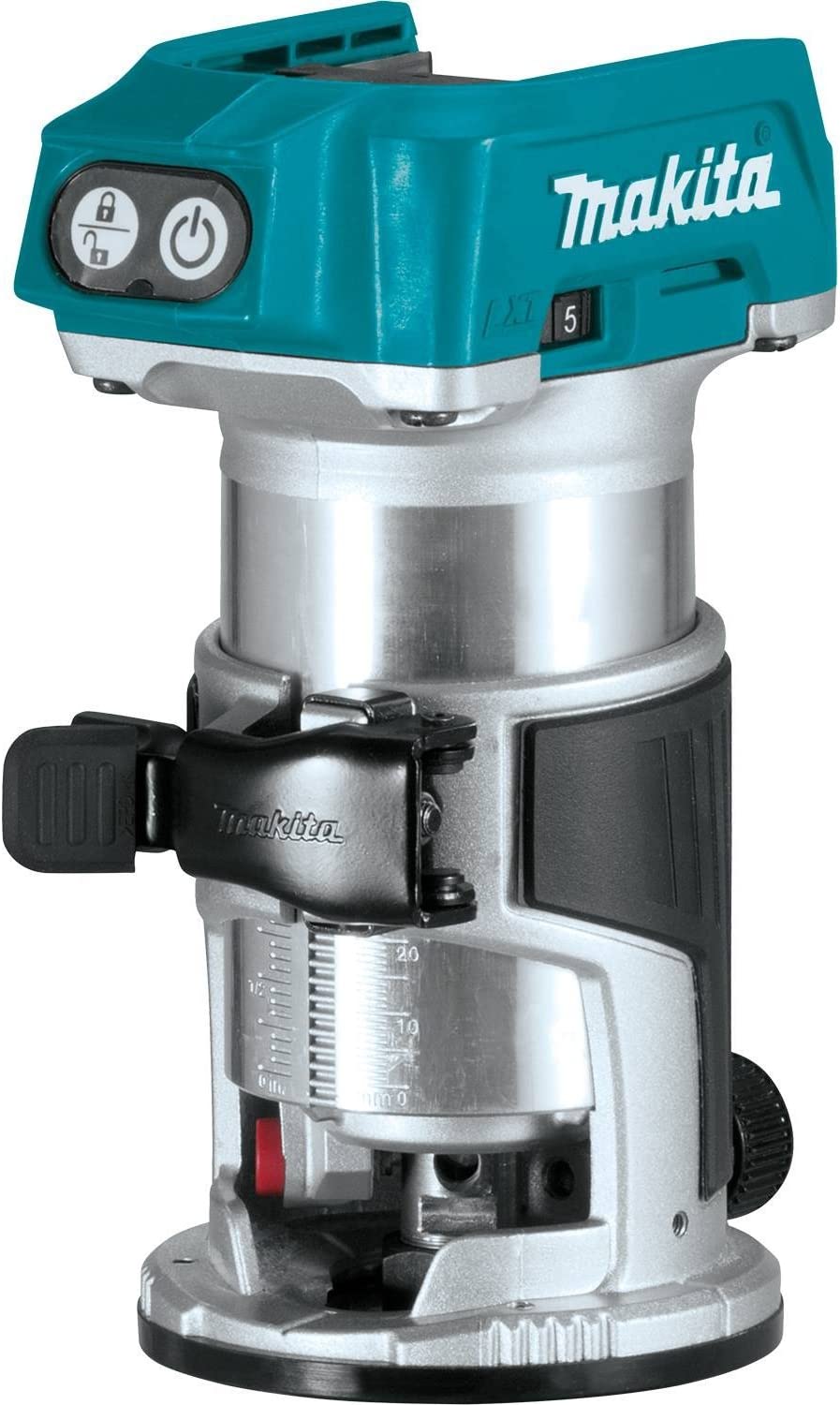 Makita 18V LXT Lithium-Ion Brushless Cordless Variable Speed Compact Router with Built-In LED Light (Tool Only)