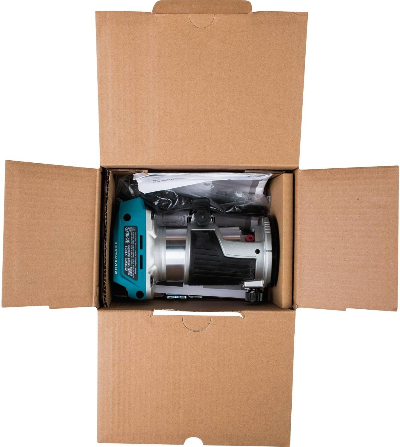 Makita 18V LXT Lithium-Ion Brushless Cordless Variable Speed Compact Router with Built-In LED Light (Tool Only)