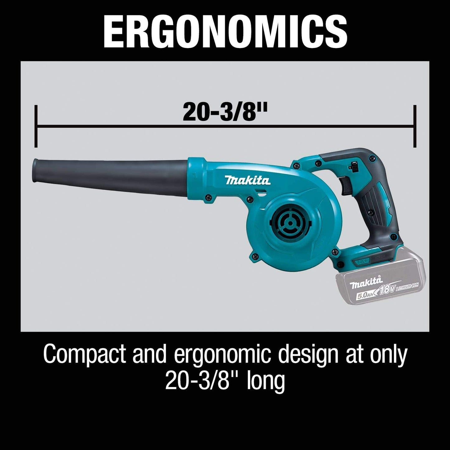 Makita 18V LXT Lithium-Ion Cordless Blower (Tool-Only)