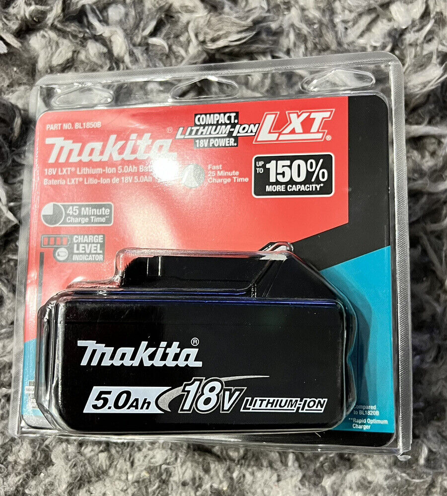 Makita 18V LXT Lithium-Ion High Capacity Battery Pack 5.0Ah with Fuel Gauge