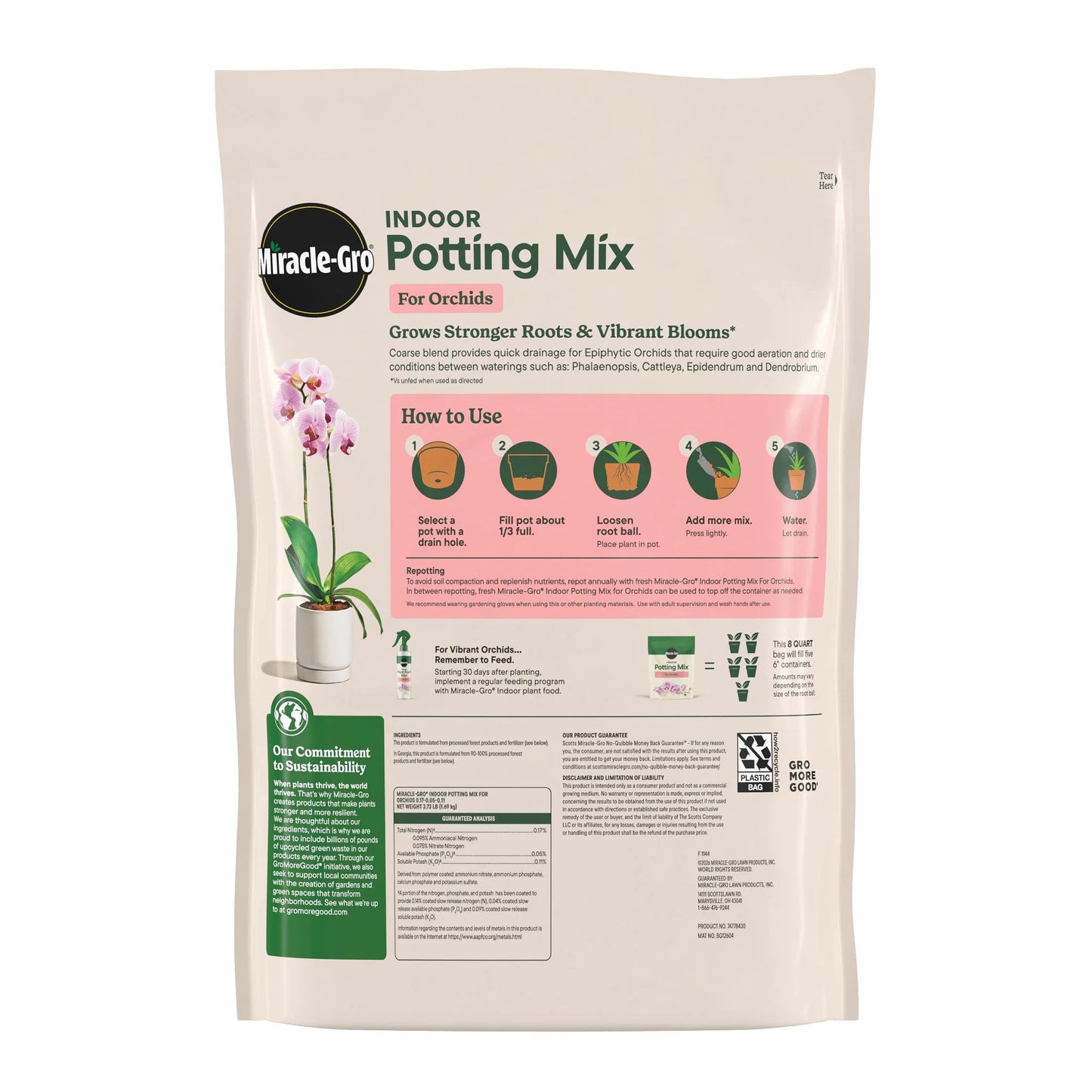 Orchids 8 Quart(S) All-Purpose Potting Soil Mix