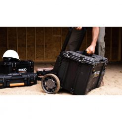 RIDGID 2.0 Pro Gear System 25 in. All Terrain Rolling Tool Cart