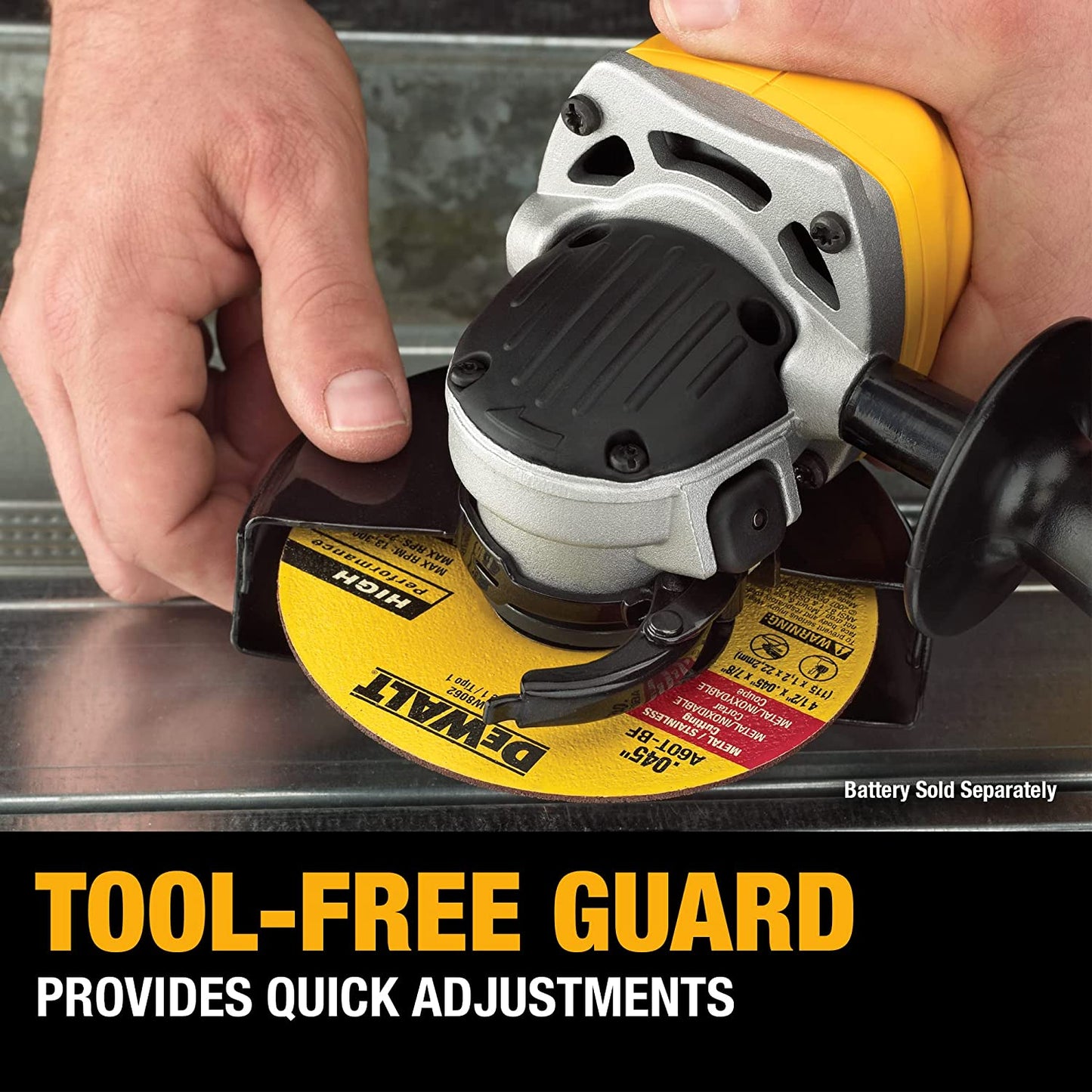 DEWALT  20V MAX Cordless 4.5 in. - 5 in. Grinder (Tool Only)