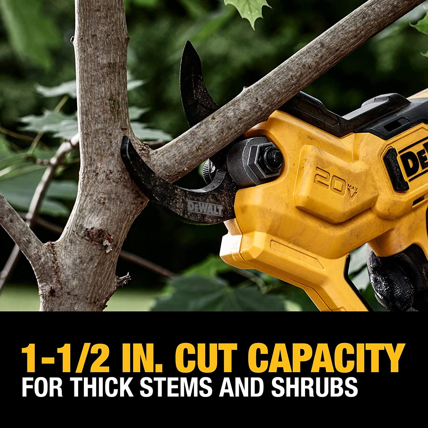 DEWALT 20V MAX Cordless Battery Powered Pruner (Tool Only)