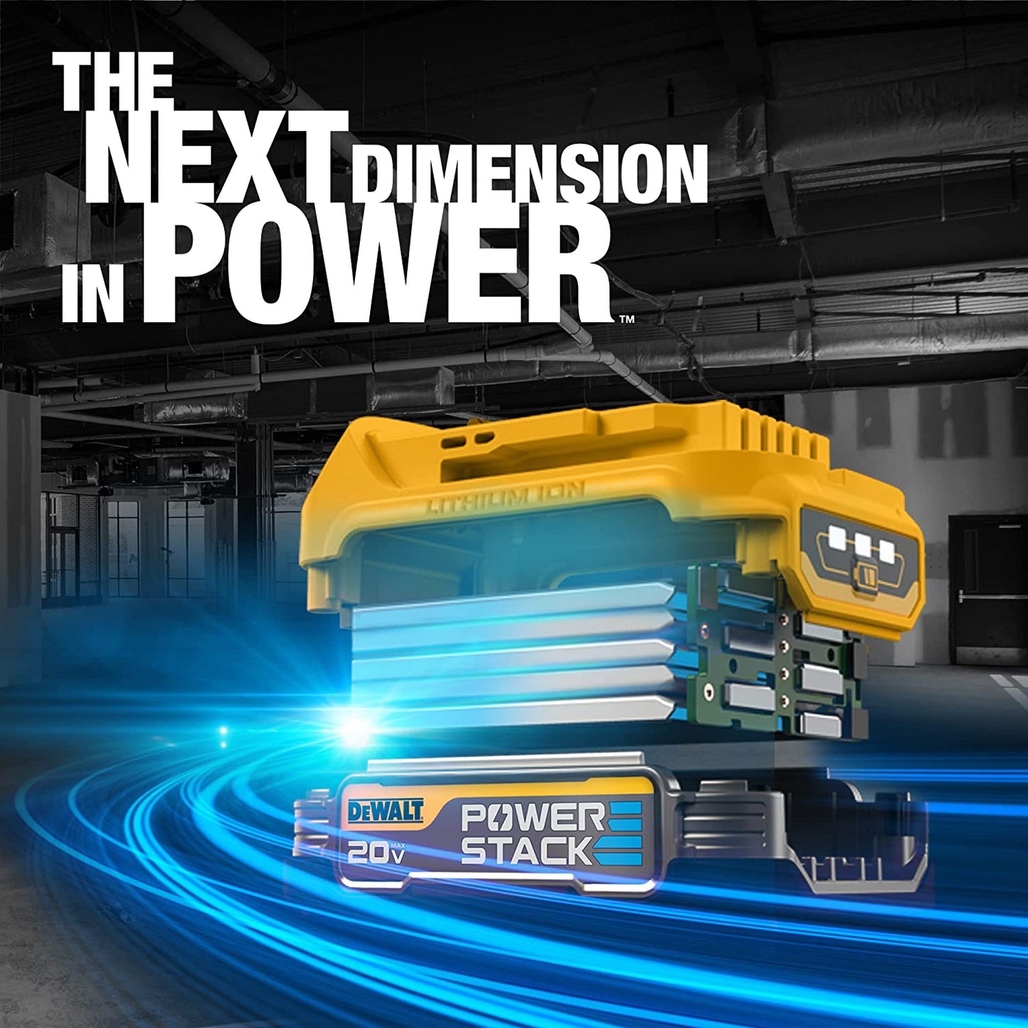 DEWALT 20V MAX POWERSTACK Compact Battery Starter Kit