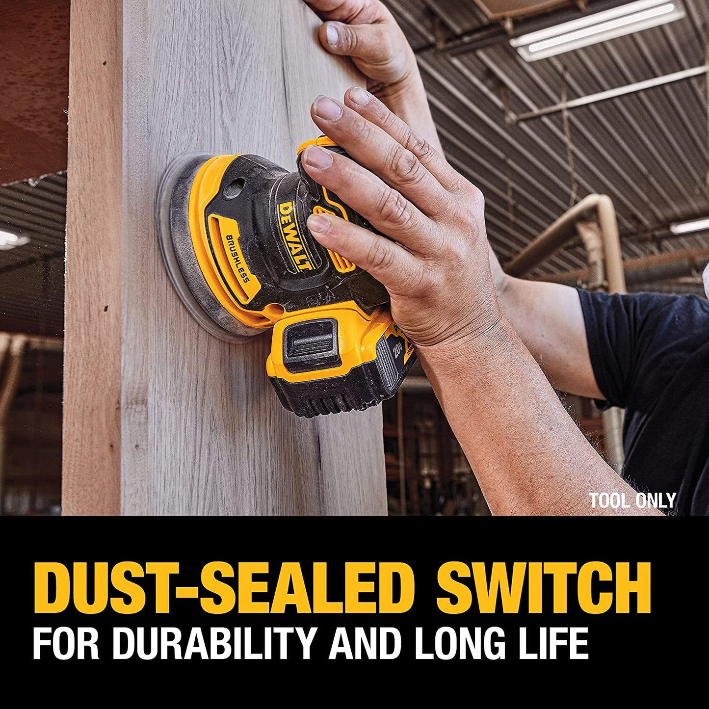 DEWALT 20V MAX XR Cordless Brushless 5 in. Random Orbital Sander (Tool Only)