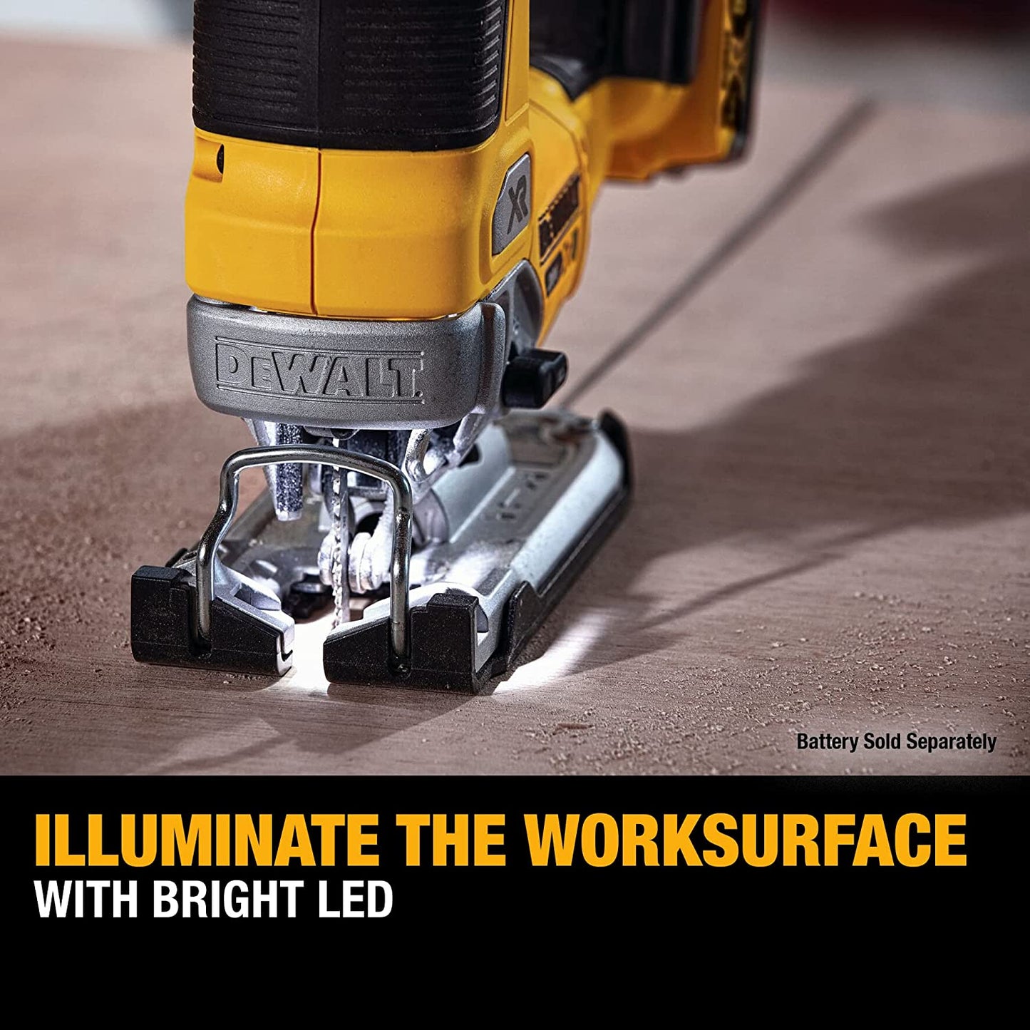 DEWALT 20V MAX XR Cordless Brushless Jigsaw (Tool Only)