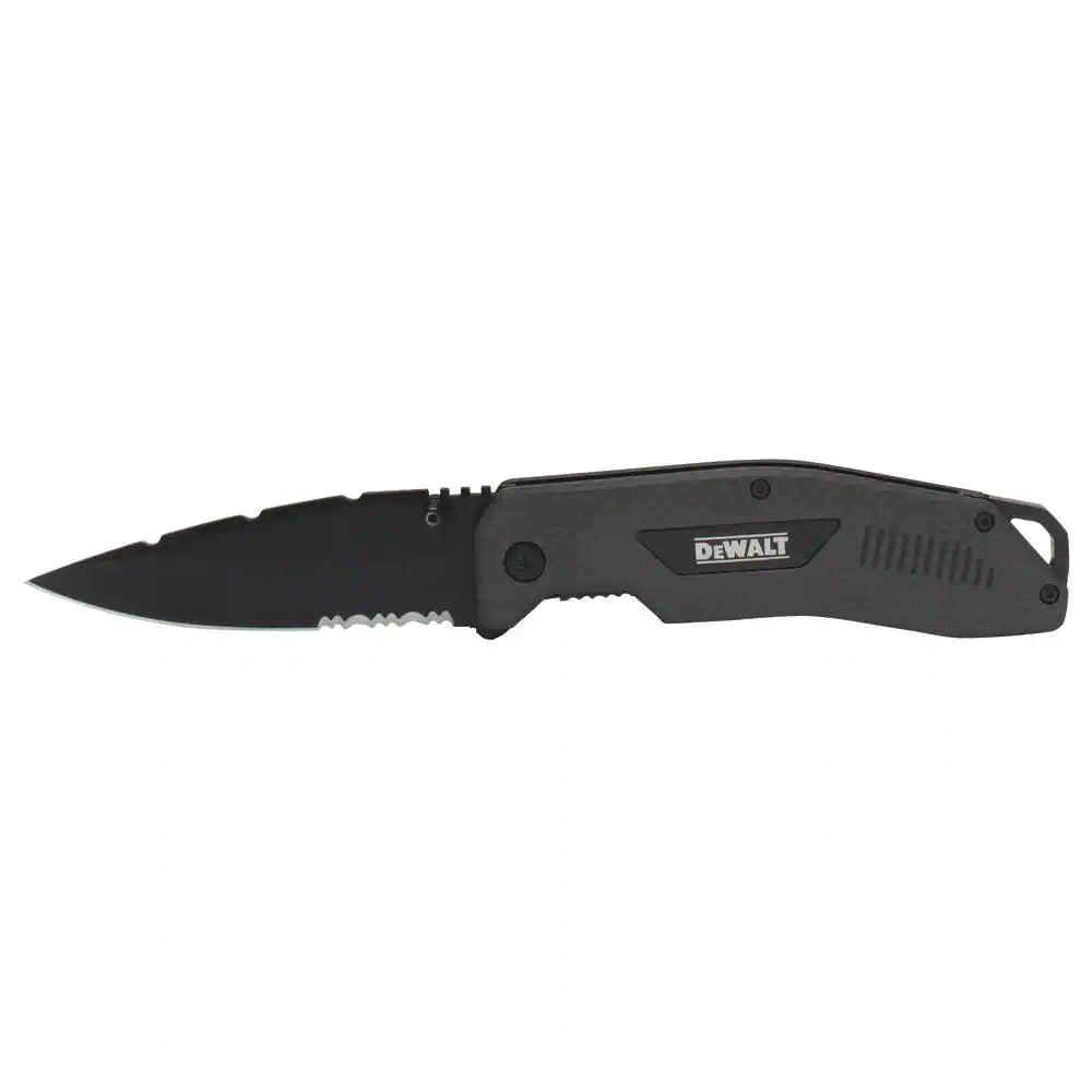 DEWALT 3-1/2 in. Folding Knife with Carbon Fiber Handle