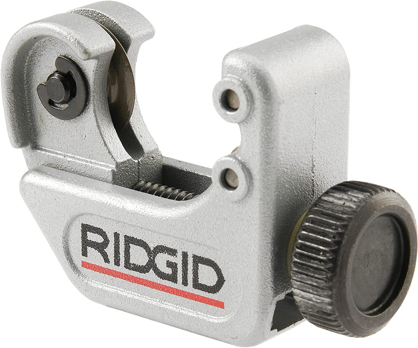 RIDGID 3/16 in. to 15/16 in. 104 Close Quarters Copper, Aluminum, Brass, and Plastic Tubing Cutter, Multi-Use Tubing Tool