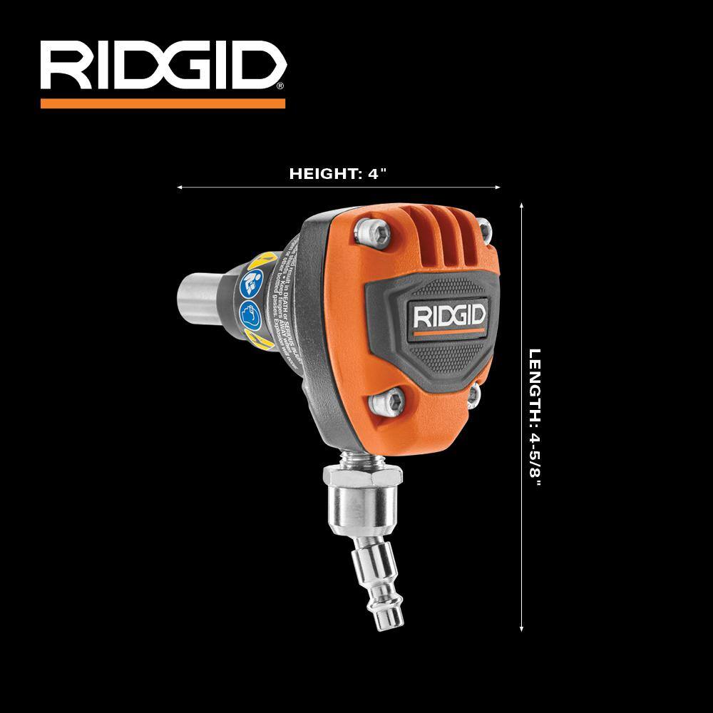 RIDGID Pneumatic 3-1/2 in. Mini Palm Nailer