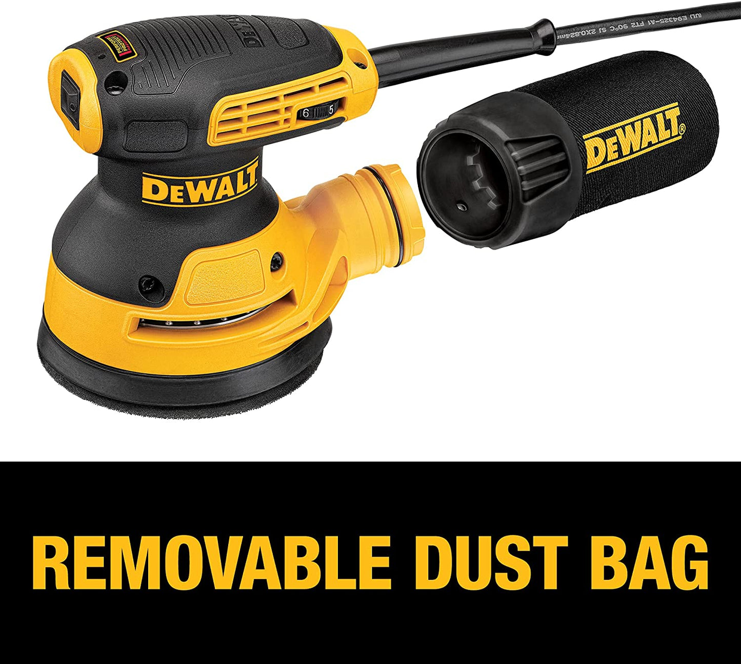 DEWALT 3 Amp Corded 5 in. Variable Speed Random Orbital Sander