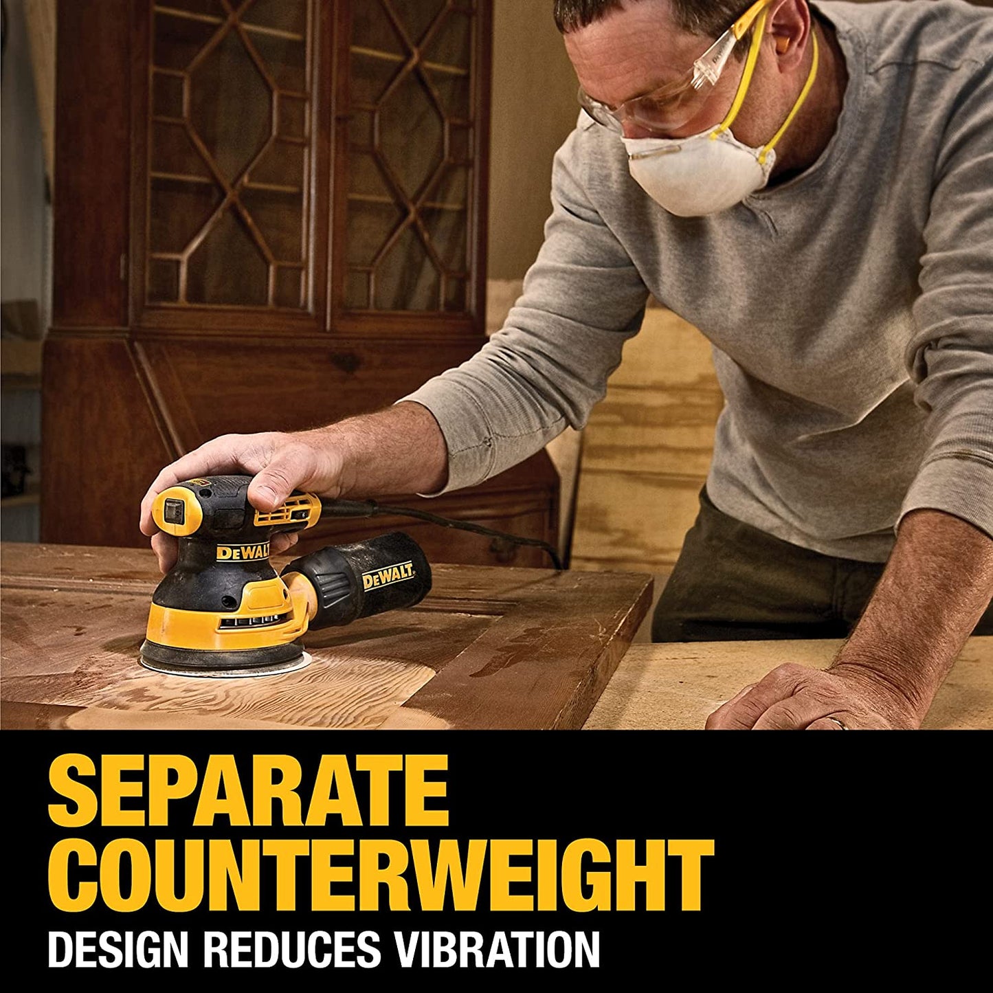 DEWALT 3 Amp Corded 5 in. Variable Speed Random Orbital Sander