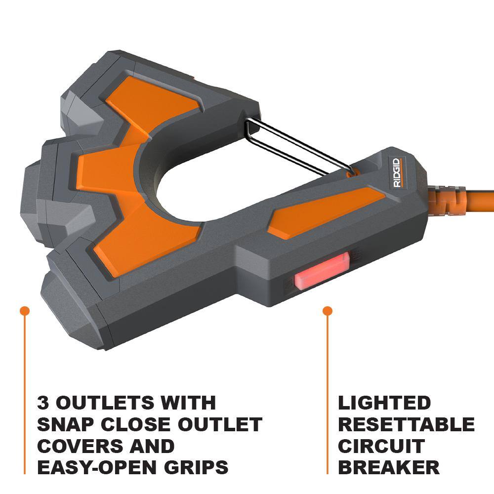RIDGID 25 ft. 14/3 Extension Cord
