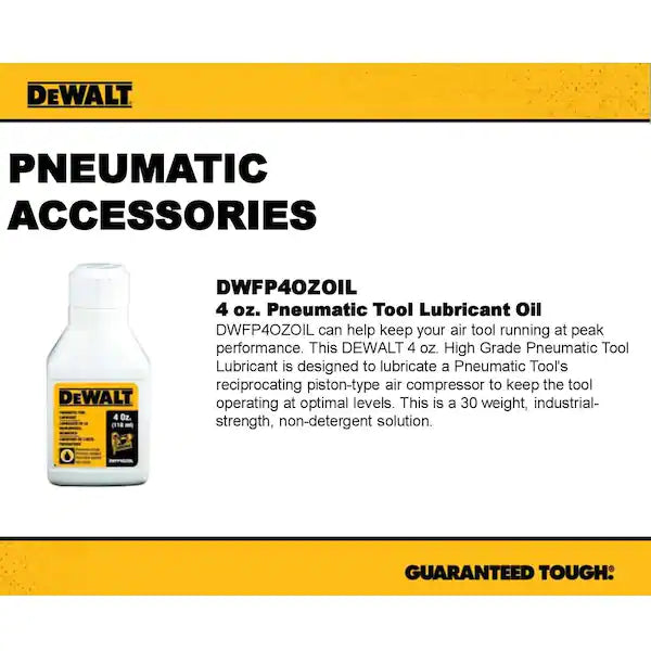 DEWALT 4 oz. Pneumatic Tool Lubricant Oil