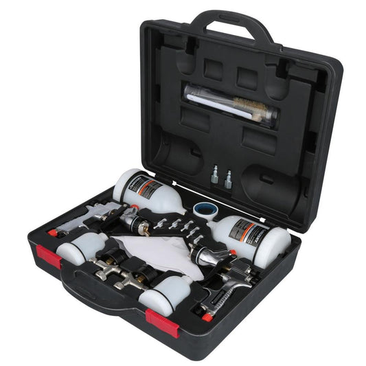 Husky  HVLP and Standard Gravity Feed Spray Gun Kit