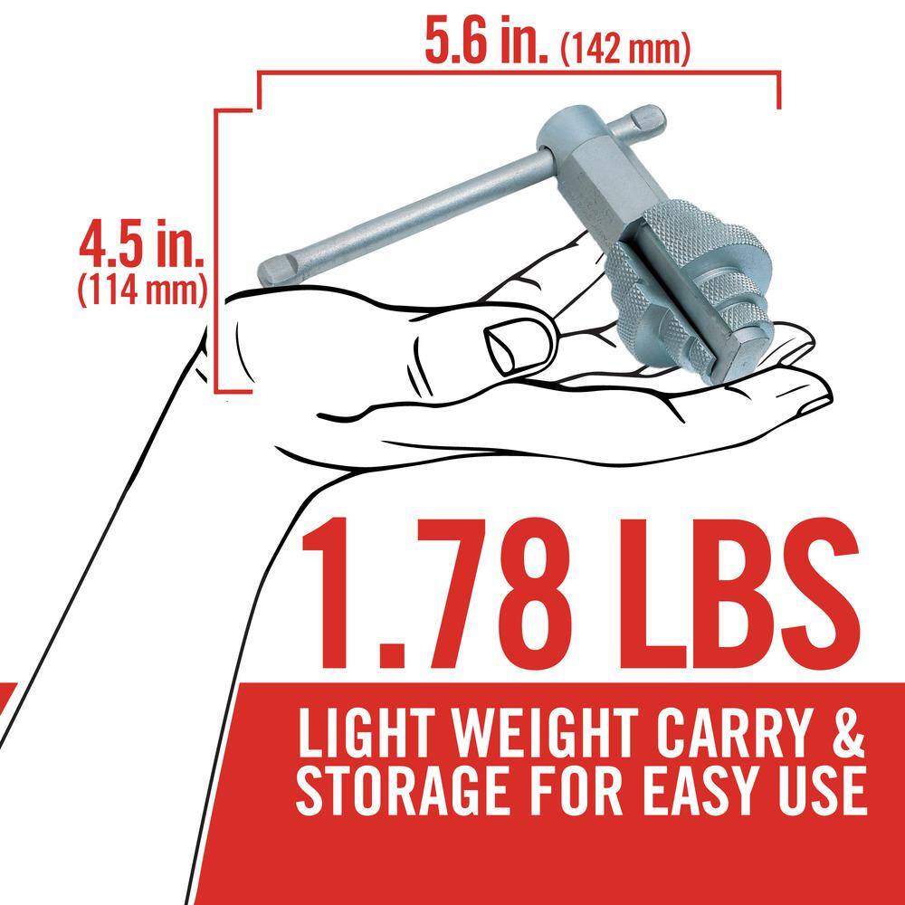 RIDGID 2 in. Internal Wrench for Closet Spuds, Bath, Basin/Sink Strainers or Install/Extracting 1 - 2 in. Nipples