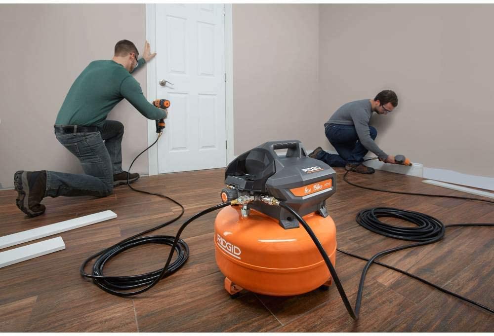 RIDGID 6 Gal. Portable Electric Pancake Air Compressor