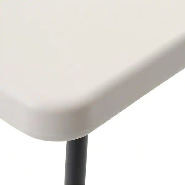 HDX 6 ft. Earth Tan Folding Resin Table