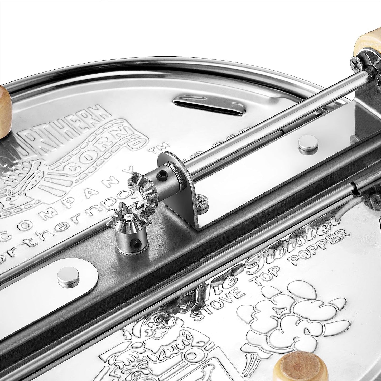 GREAT NORTHERN Stainless Steel Popcorn Popper Set