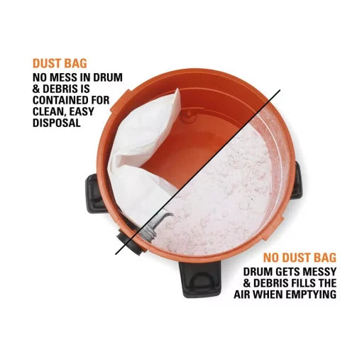 RIDGID 9 Gallon 4.25 Peak HP NXT Wet/Dry Shop Vacuum with Filter, Locking Hose and Accessories
