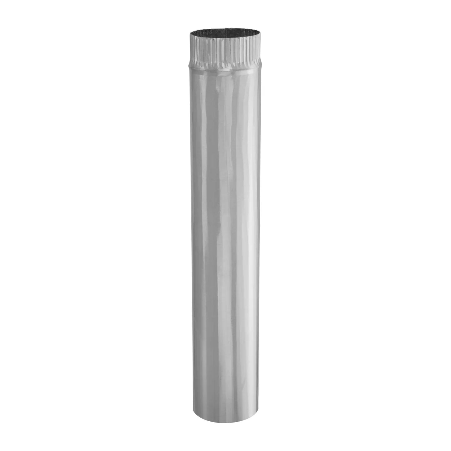 3-In X 24-In 30 Gauge Galvanized Steel round Duct Pipe