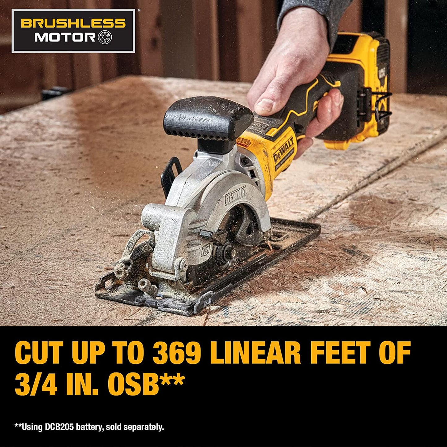 DEWALT ATOMIC 20V MAX Cordless Brushless 4-1/2 in. Circular Saw (Tool Only)