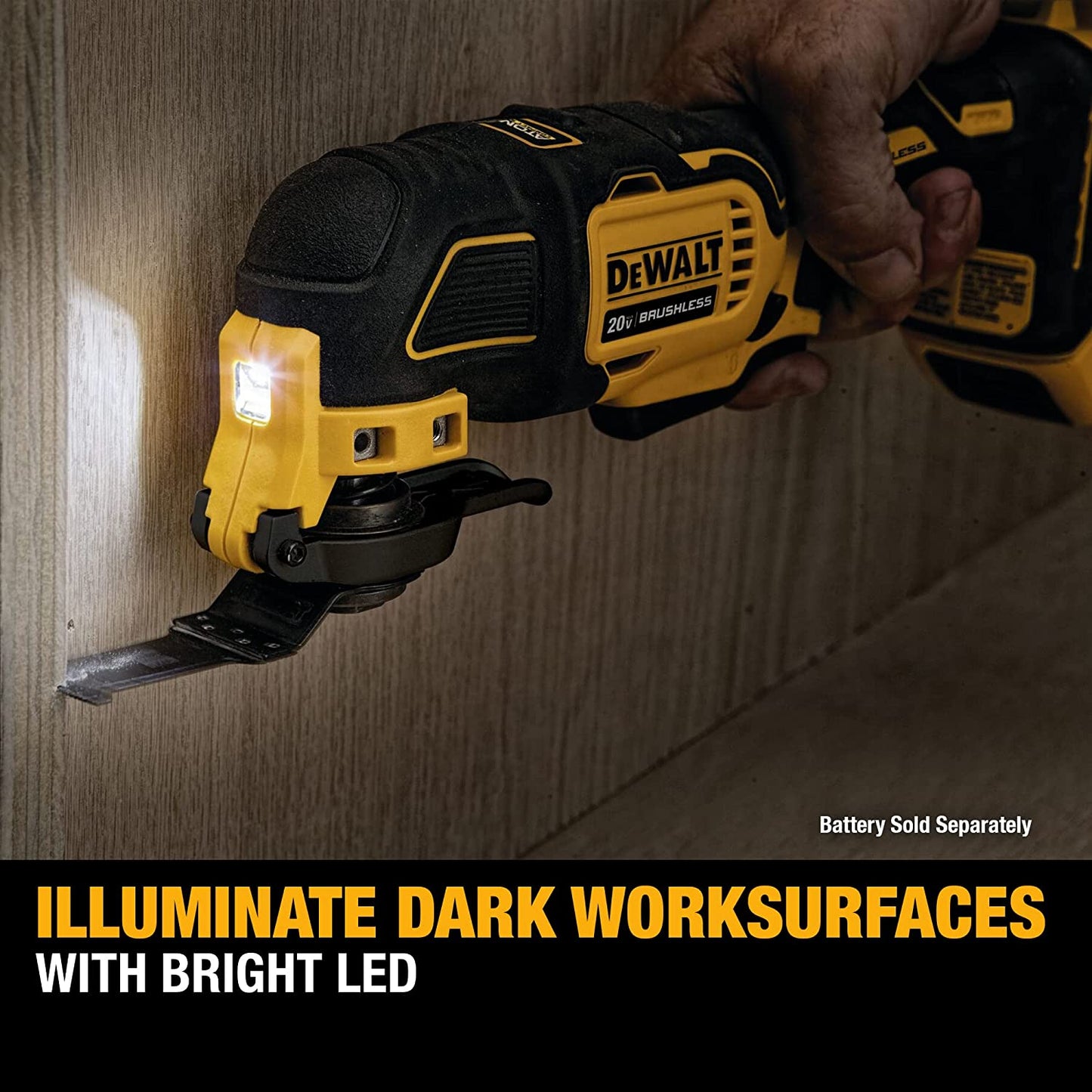 DEWALT ATOMIC 20V MAX Cordless Brushless Oscillating Multi Tool (Tool Only)