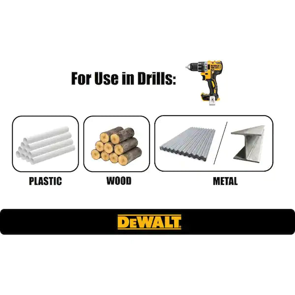 DEWALT Black and Gold Drill Bit Set (14-Piece)