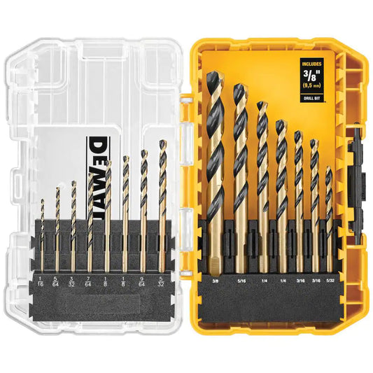 DEWALT  Black and Gold Drill Bit Set (15-Piece)