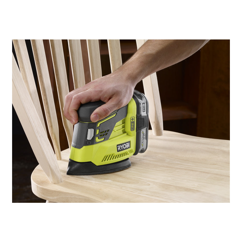 RYOBI ONE+ 18V Cordless Corner Cat Finish Sander (Tool Only)