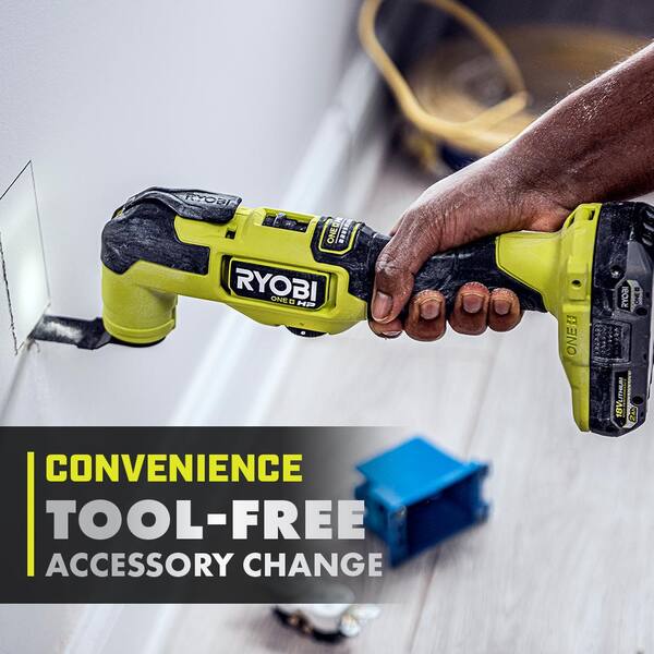 RYOBI ONE+ HP 18V Brushless Cordless Multi-Tool (Tool Only)