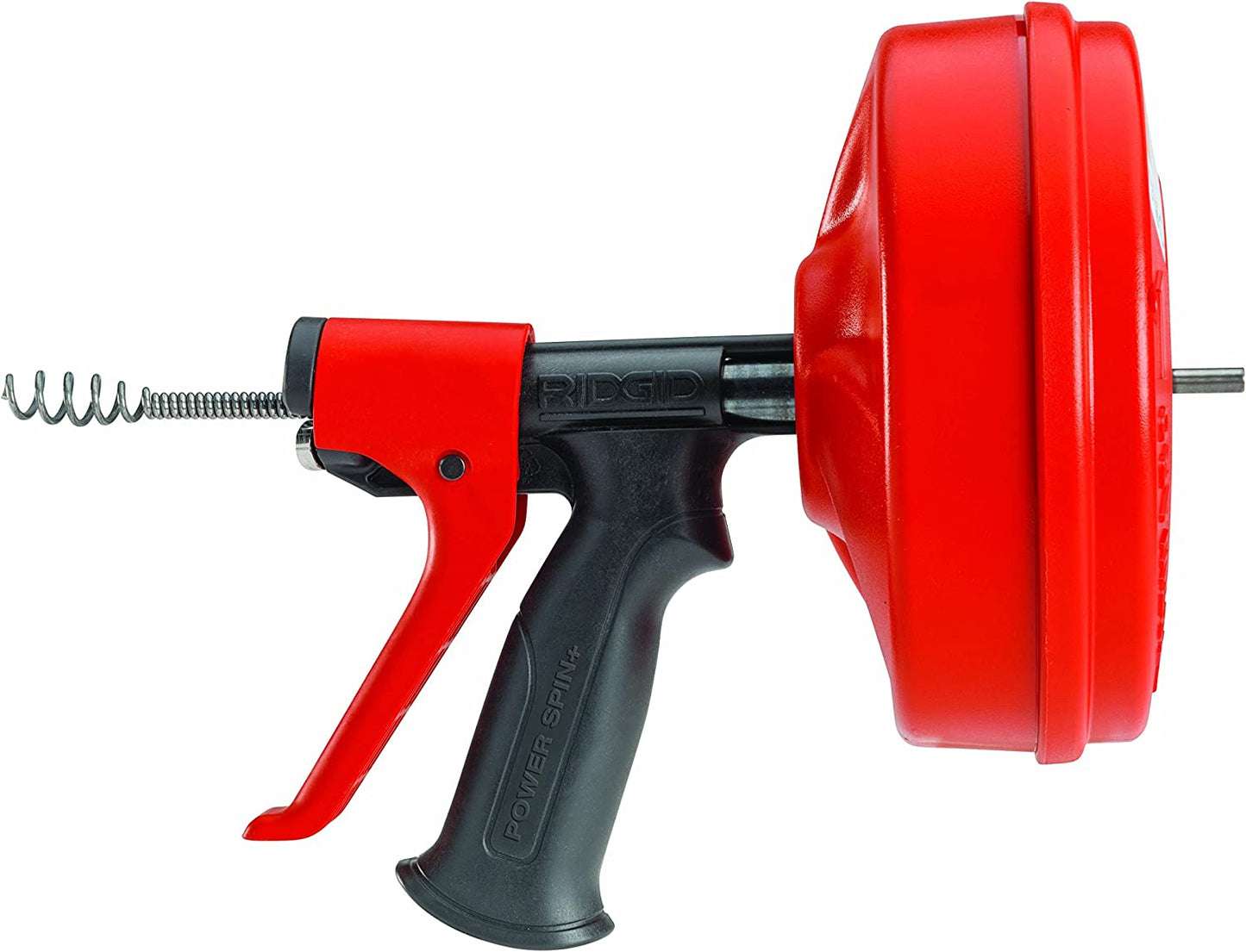 RIDGID Power Spin+ 1/4 in. x 25 ft. Hybrid Drain Cleaning Snake Auger (Manual or Cordless Drill Operated, Tool Only)