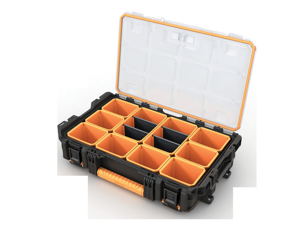 RIDGID Pro System Gear 10-Compartment Small Parts Organizer