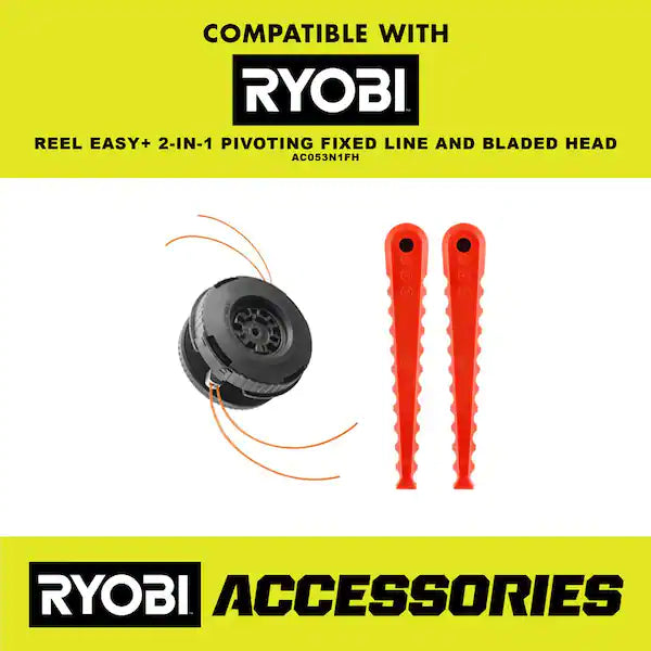 RYOBI REEL EASY+ .095 Pivoting Fixed Line Replacements (14-Pieces)