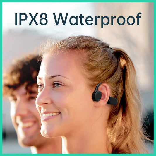 Wireless Earphones for shokz open Sports Bone Conduction Bluetooth IPX8 Waterproof Headphones With 32G RAM Mp3 Music Headset
