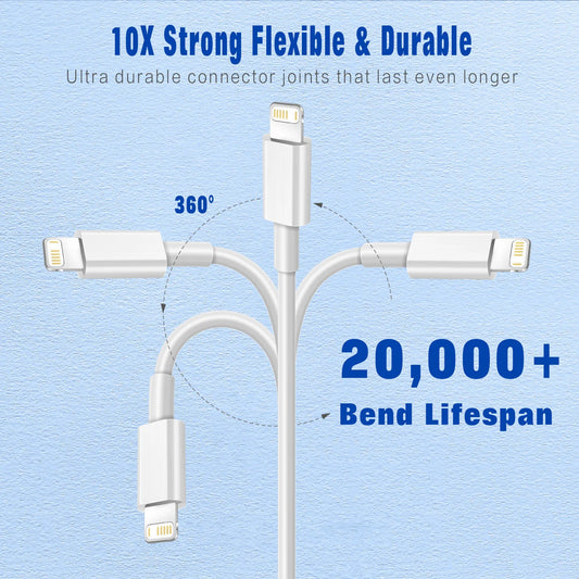 PD 20W Lightning C Cable For iPhone 14 13 12 11 Pro Max Xs 8 Plus iPad Wire 3A Fast Charging Cord Type C Data Cable for iPhone