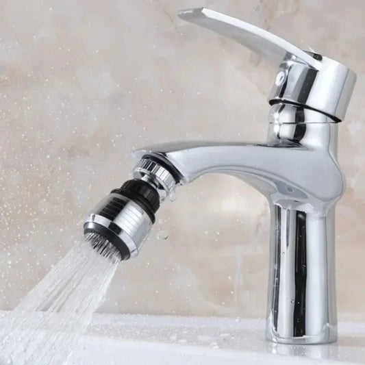 2Pcs 360 Rotate Swivel Faucet Nozzle Filter Adapter Water Saving Tap Aerator Diffuser