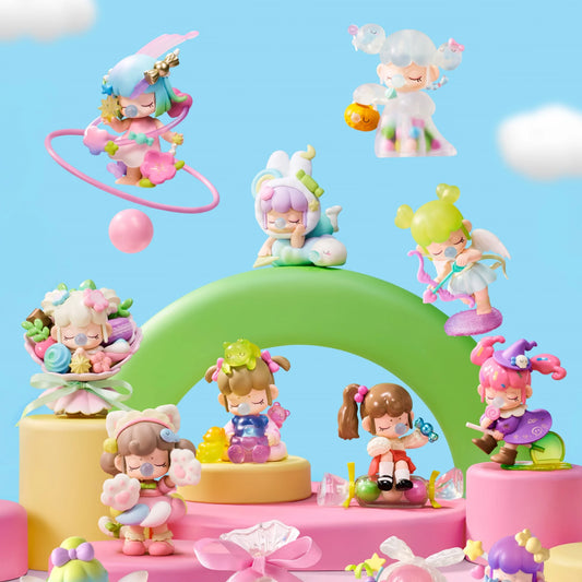 Rolife Nanci Blind Box Nanci's Sweet Time Action Figure Collectible Doll Toys Surprise Box for Kids Friends Adults